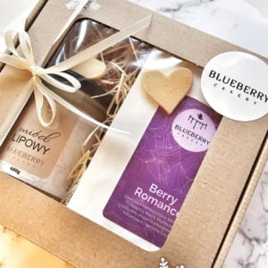 Box prezentowy wrzosowy